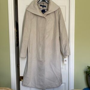 New Cole Haan Wool Coat